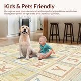 Playful Educational Beige Canvas(Beige)