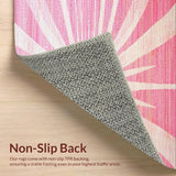 Charming Pastel Sunburst Motif(Pink)