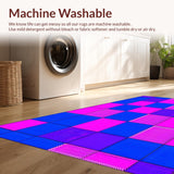 Eclectic Distressed Round Geometry(Blue)