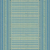 Ultra Soft Area Rug, Non Slip, Stain Resistant, Washable Area Rugs for Living Room, Bedroom, Country Wynona Rectangle with Blue and Beige Tones(Blue)