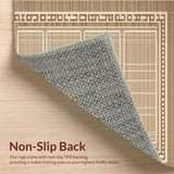 Chic Geometric Earth Tone Design(Beige)