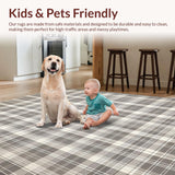 Stylish Minimalist Checkered(Beige)