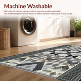 Elegant Striped Diamond Motif(Gray)