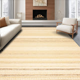 Ultra Soft Area Rug, Non Slip, Stain Resistant, Washable Area Rugs for Living Room, Bedroom, Chic Animal Skin Rustic Style(Beige)