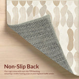 Chic Curved Natural Textures(Beige)