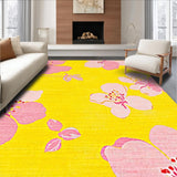 Joyful Circular Floral Fusion(Yellow)