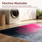 Chic Ombre Geometry Fusion(Pink)