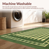 Cozy Earthy Toned Shaggy Design(Green)