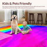 Chic Multicolor Contemporary Flair(Blue)