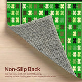 Lush Green Rustic Shamrock Aesthetic(Green)