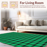 Elegant Reversible Plaid Aesthetic(Green)