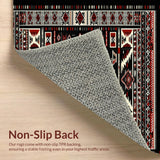 Vibrant Tribal Influence with Contrast(Red)