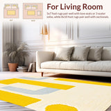 Colorful Youthful Graphic Display(Yellow)