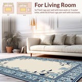 Artistic Nautical Whale Motif(Beige)