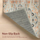 Sophisticated Faded Floral Design(Gray)