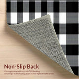 Trendy Black and White Diagonal Layout(Black)