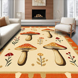 Colorful Quirky Mushroom Aesthetic(Beige)