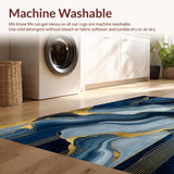 Luxurious Textured Wave Design(Blue)