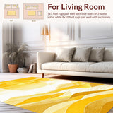 Earthy Abstract Wavy Essence(Yellow)