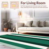 Contemporary Textured Striped Aesthetic(Green)