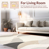 Chic Modern Earthy Textured Motif(Beige)