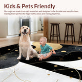 Contemporary Artistic Swirl(Black)