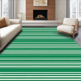 Sleek Modernist Striped Appeal(Green)