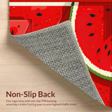 Eclectic Fun Fruit Illustration(Red)