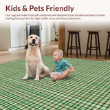 Inviting Rustic Plaid Design Charm(Beige)