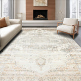 Neutral Toned Vintage Geometric Style(Beige)