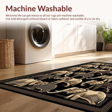 Bold Geometric Elephant Print Style(Gray)