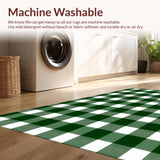 Contemporary Green Tartan Vibe(Green)