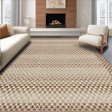 Artful Rustic Checkerboard Visual(Beige)