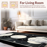 Chic Dark Toned Lunar Design(Ivory)