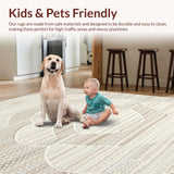 Sophisticated Warm Beige Geometric Style(Beige)