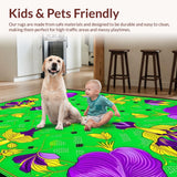 Festive Lobster Iris Motif(Green)