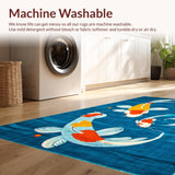 Cheerful Fishy Fantasy Artwork(Blue)