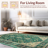 Luxurious Vibrant Floral Design(Green)