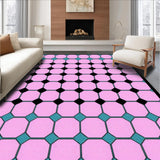 Cute Contemporary Grid Design(Pink)