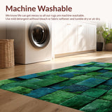 Eco Friendly Green Mosaic Aesthetic(Green)