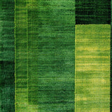 Ultra Soft Area Rug, Non Slip, Stain Resistant, Washable Area Rugs for Living Room, Bedroom, 3D Botanical Oasis Aesthetic(Green)