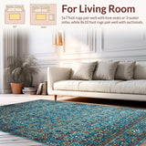 Whimsical Colorful Tiled(Blue)