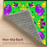 Festive Lobster Iris Motif(Green)