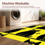 Eclectic Cat Centric Decorative(Yellow)