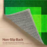 Charming Green and White Motif(Green)