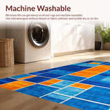Vivid Geometric Color Fusion(Blue)