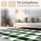 Inviting Classic Grid Visual Appeal(Green)