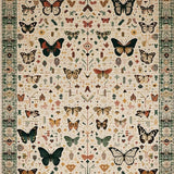 Cozy Warm Tones Butterfly Design(Ivory)