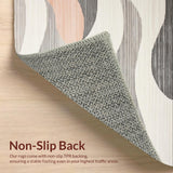 Contemporary Earthy Geometric Arrangement(Gray)