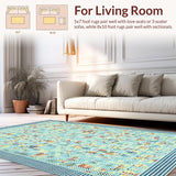 Contemporary Cheerful Spot(Blue)